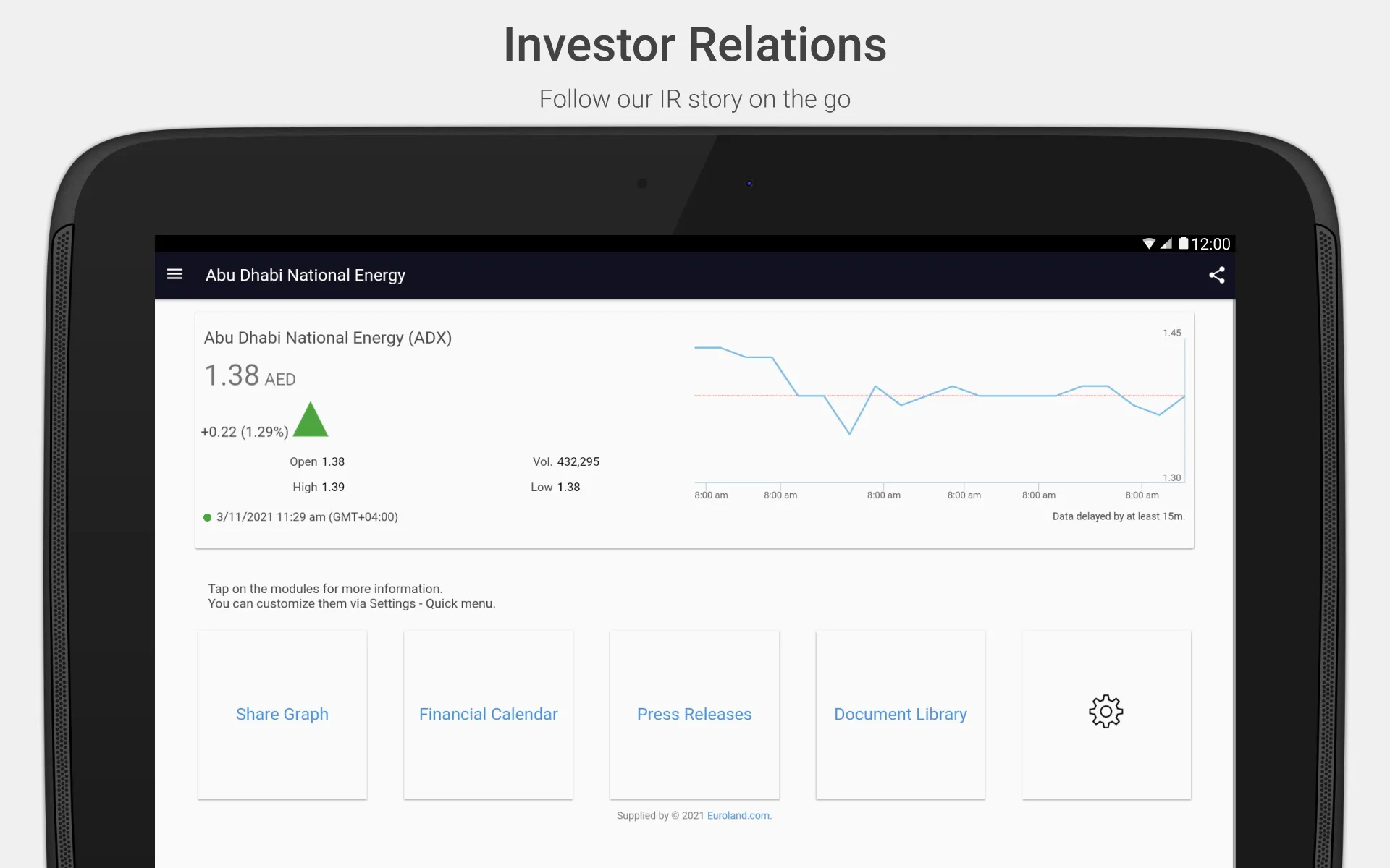 TAQA Investor Relations | Indus Appstore | Screenshot