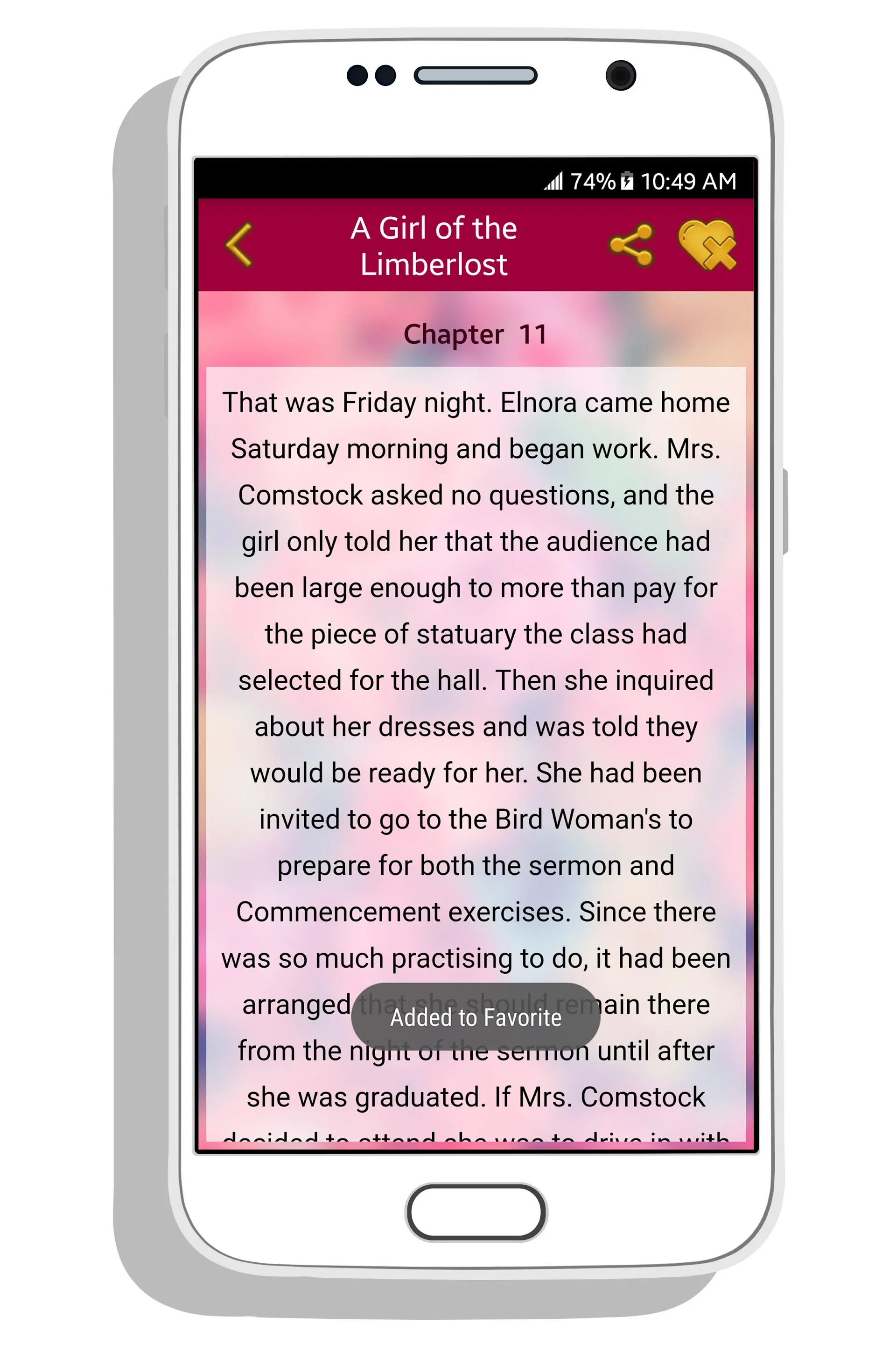 English Romantic Novels | Indus Appstore | Screenshot