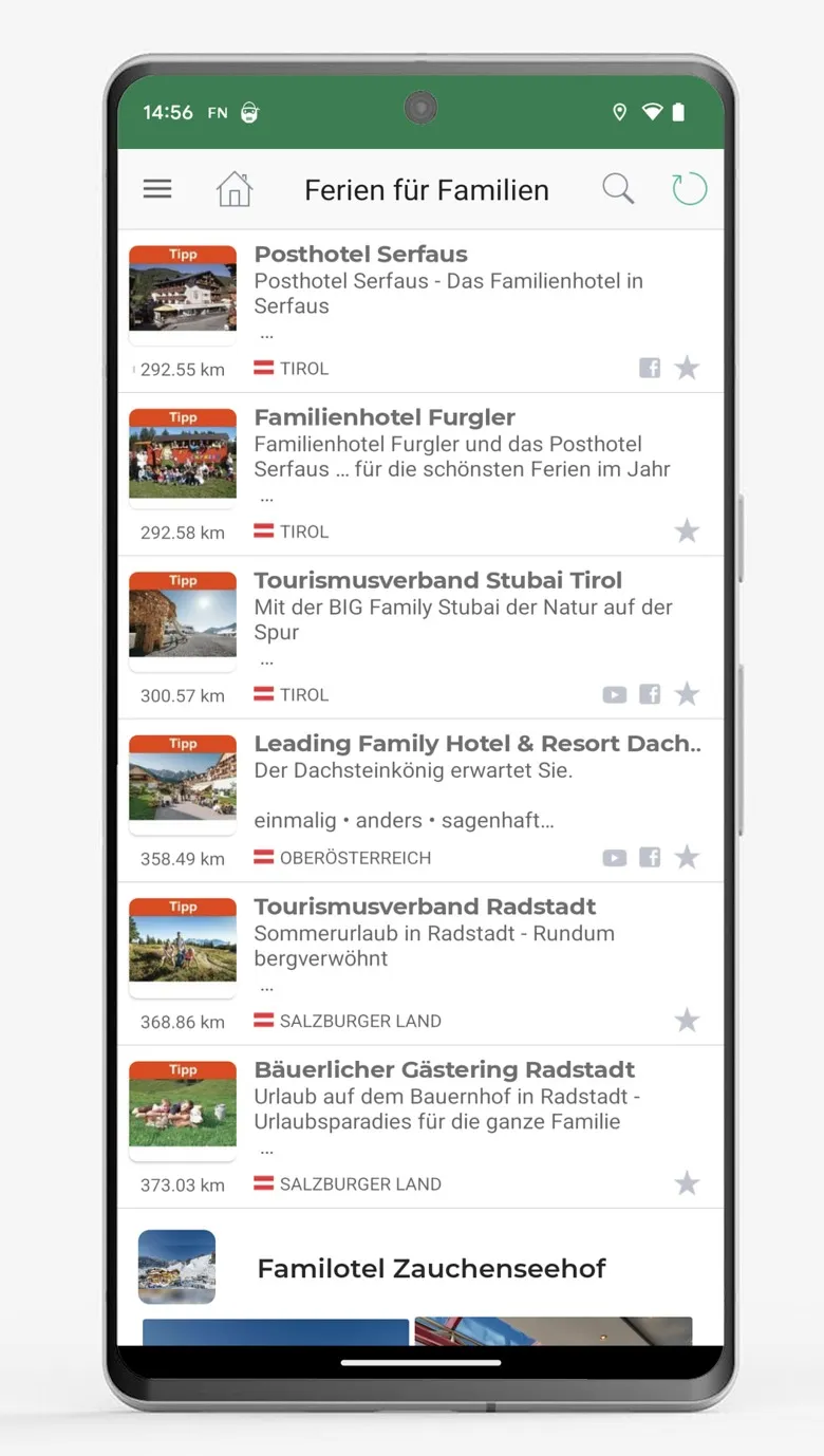 Urlaub - Ferien für Familien | Indus Appstore | Screenshot