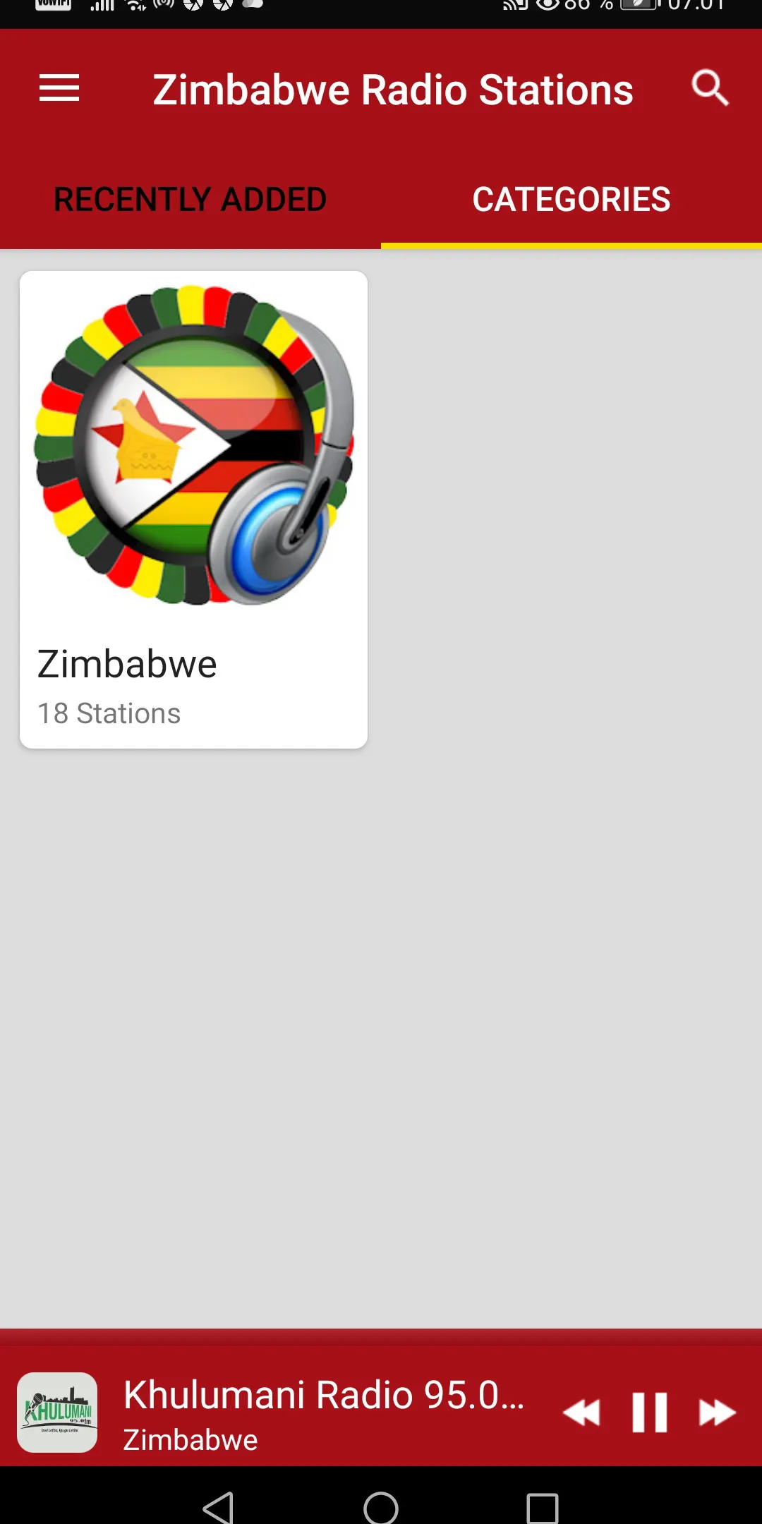 Zimbabwe Radio Stations | Indus Appstore | Screenshot