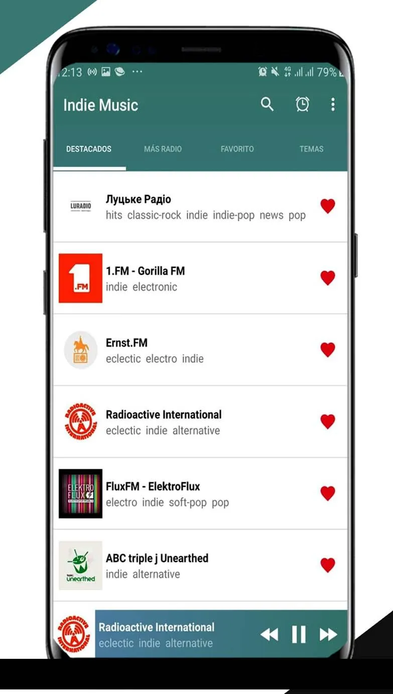 Indie Music Radio | Indus Appstore | Screenshot