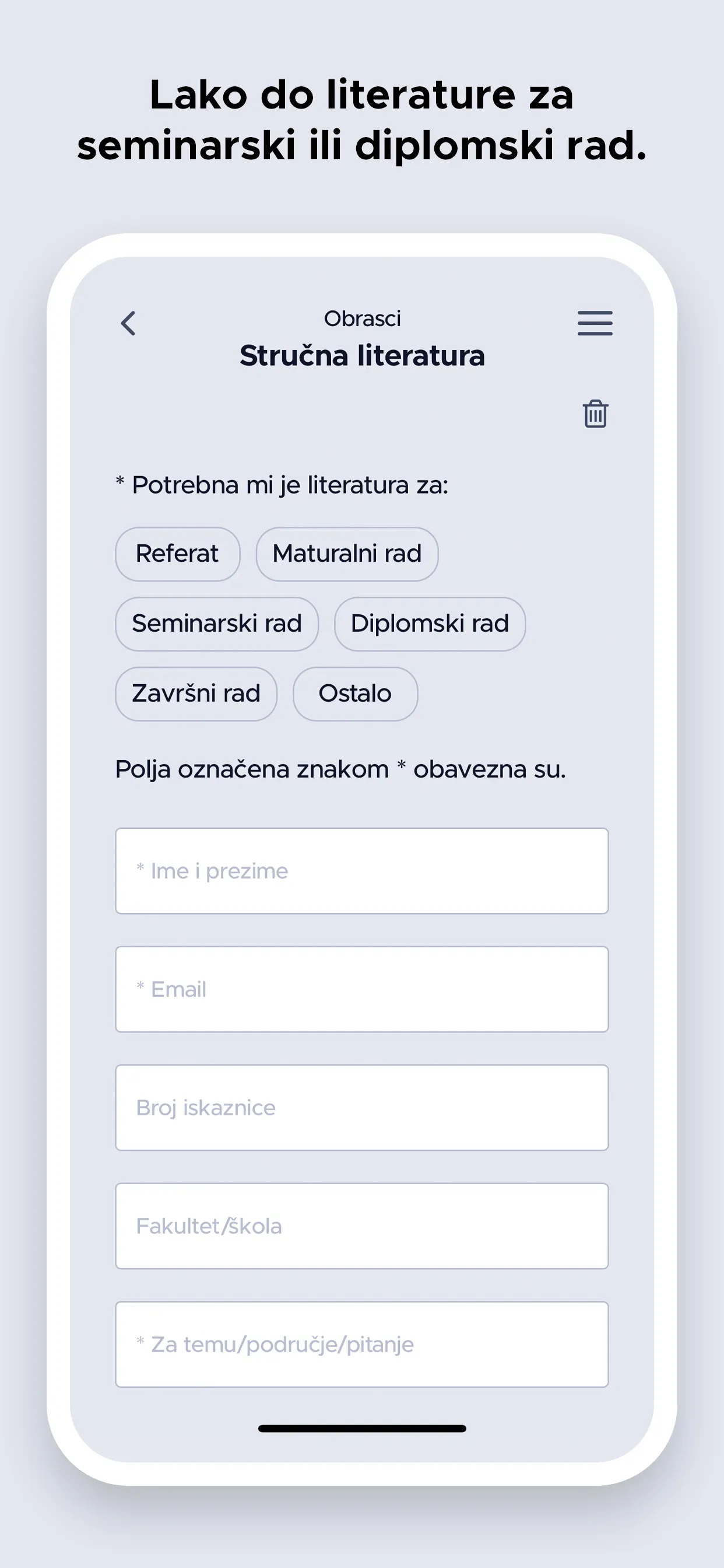 Gradska knjižnica Buzet | Indus Appstore | Screenshot