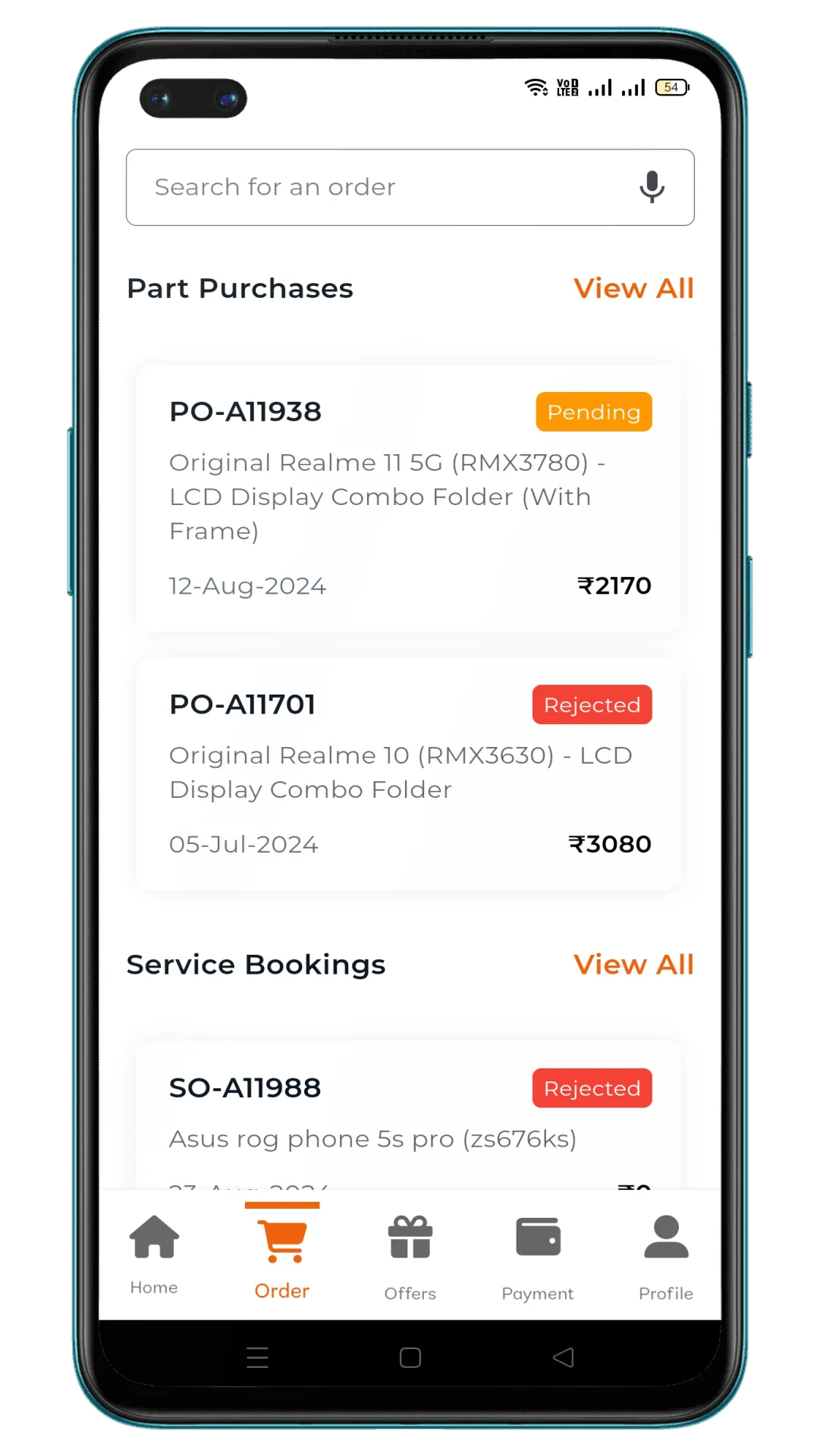 iService: Mobile Parts, Repair | Indus Appstore | Screenshot