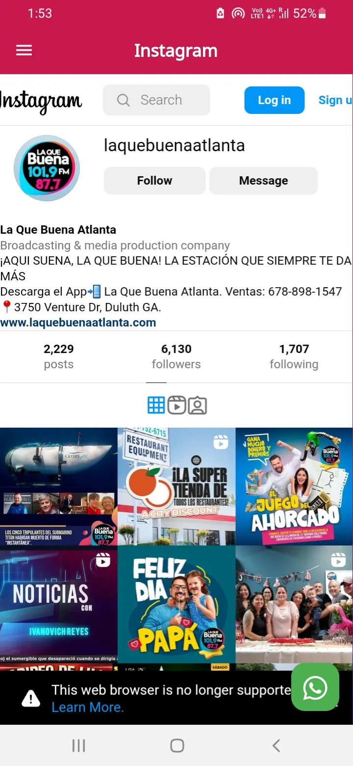 La Que Buena Atlanta | Indus Appstore | Screenshot