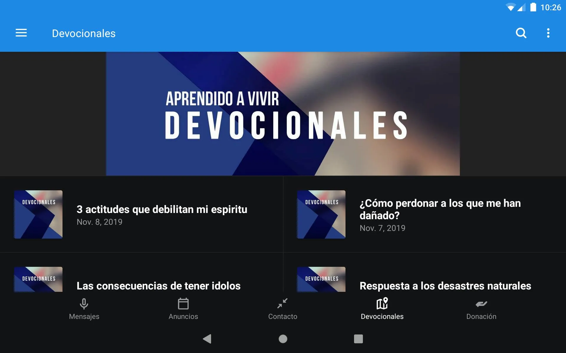 Iglesia Amistad | Indus Appstore | Screenshot