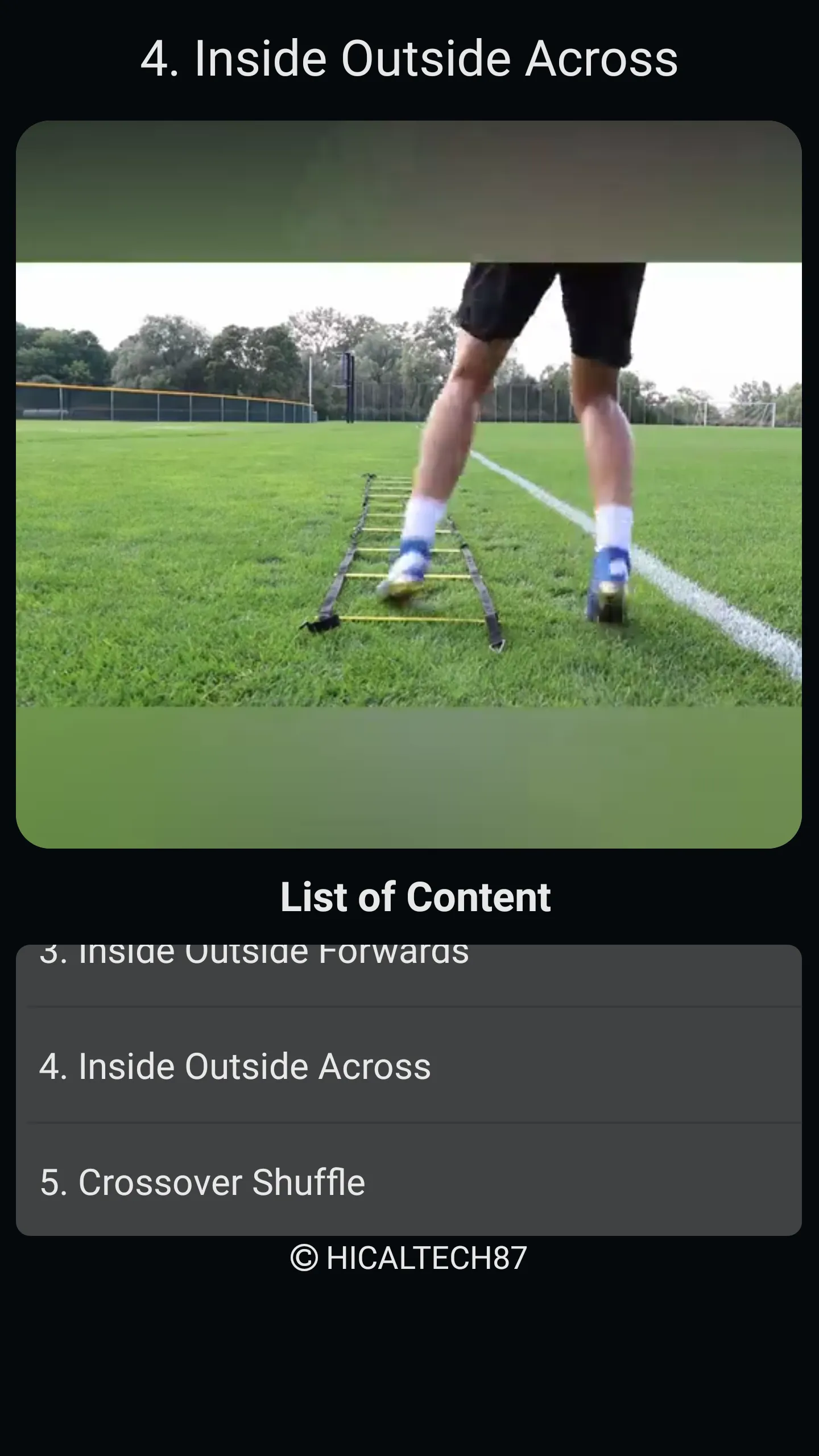 Fast Footwork Ladder Drills | Indus Appstore | Screenshot