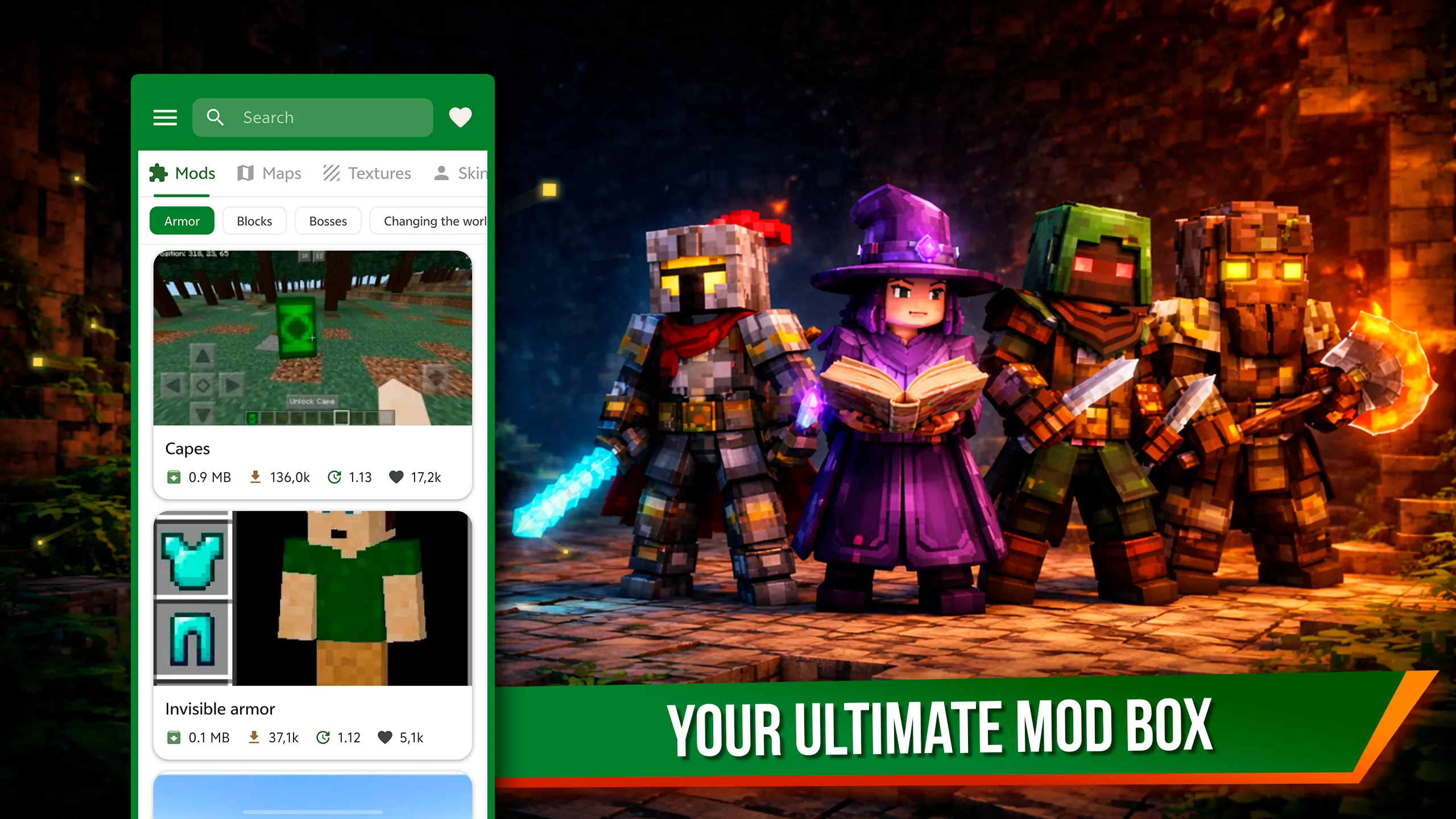 Addons and Mods for Minecraft | Indus Appstore | Screenshot
