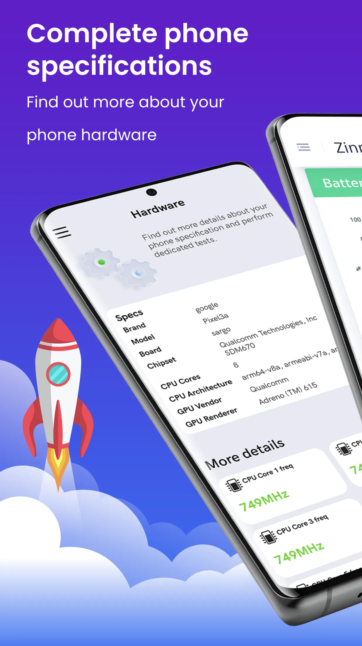 Zinny AI Phone Care Genie | Indus Appstore | Screenshot