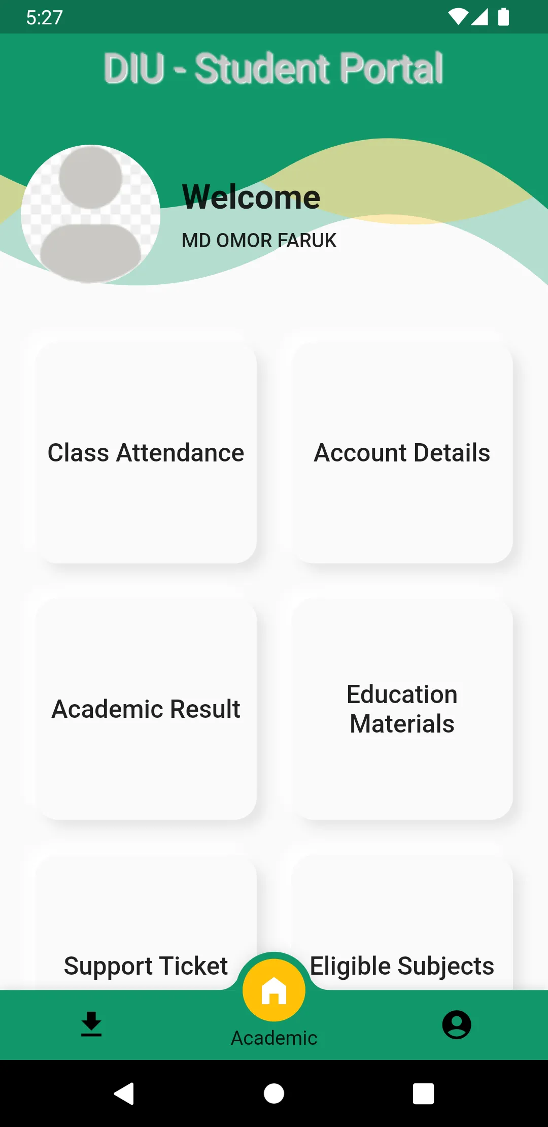 DIU - Students | Indus Appstore | Screenshot