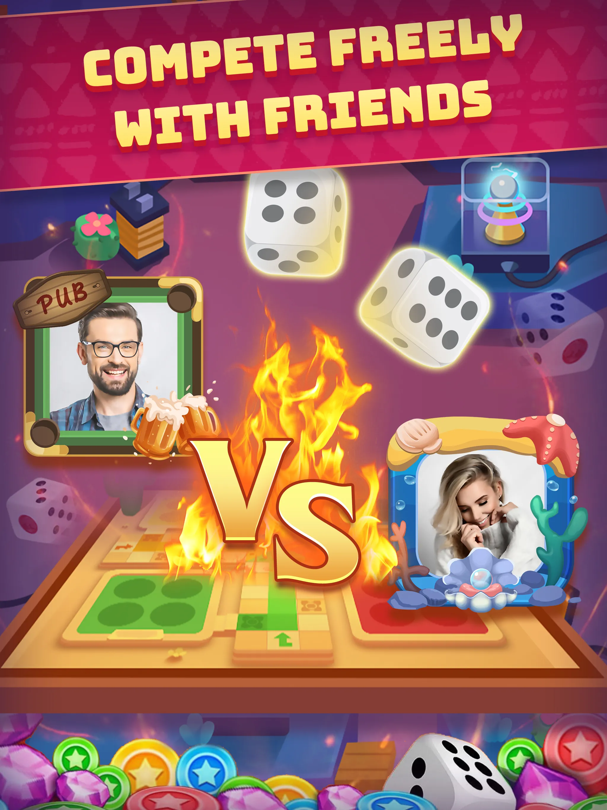 Ludo Land - Dice Board Game | Indus Appstore | Screenshot