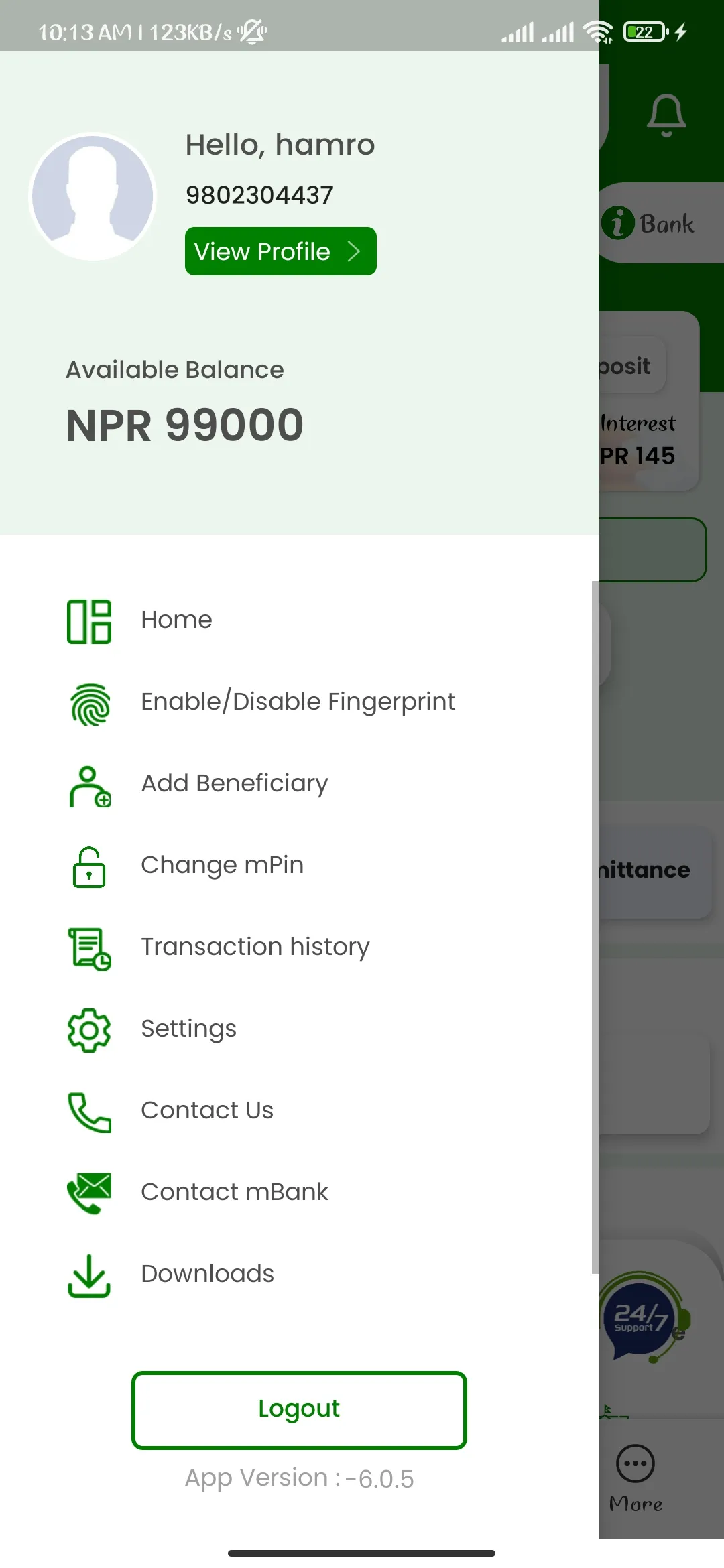 Kuber Mobile Banking | Indus Appstore | Screenshot