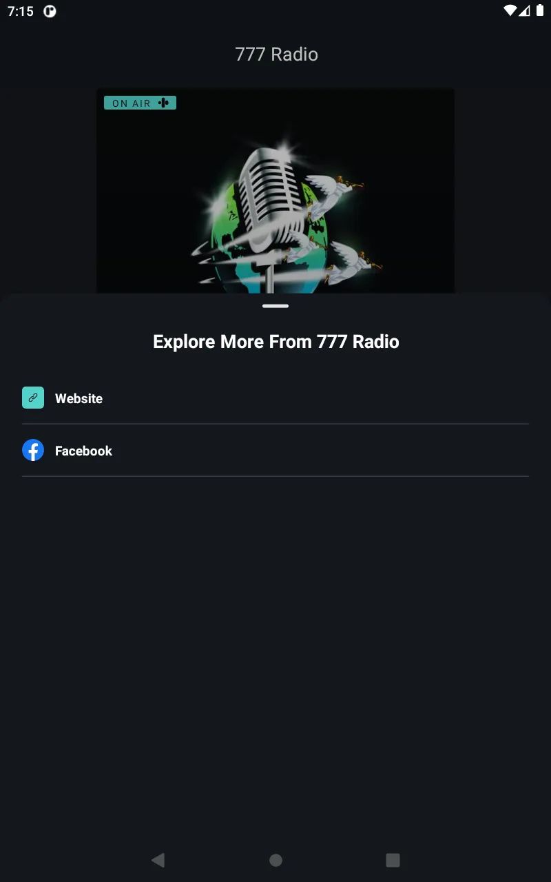 777 Radio | Indus Appstore | Screenshot