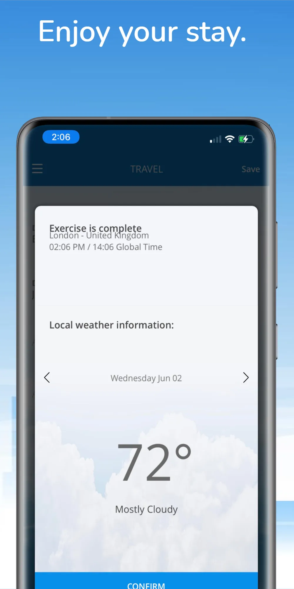 Uplift -Travel Without Jet Lag | Indus Appstore | Screenshot