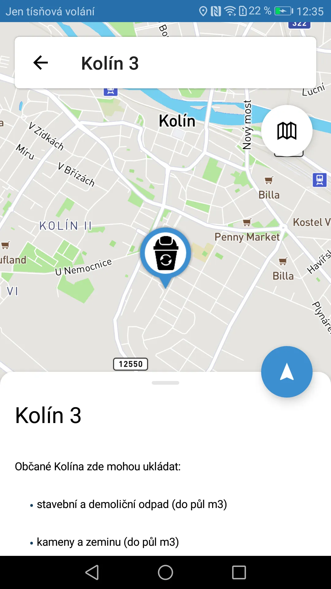 Kolín v mobilu | Indus Appstore | Screenshot