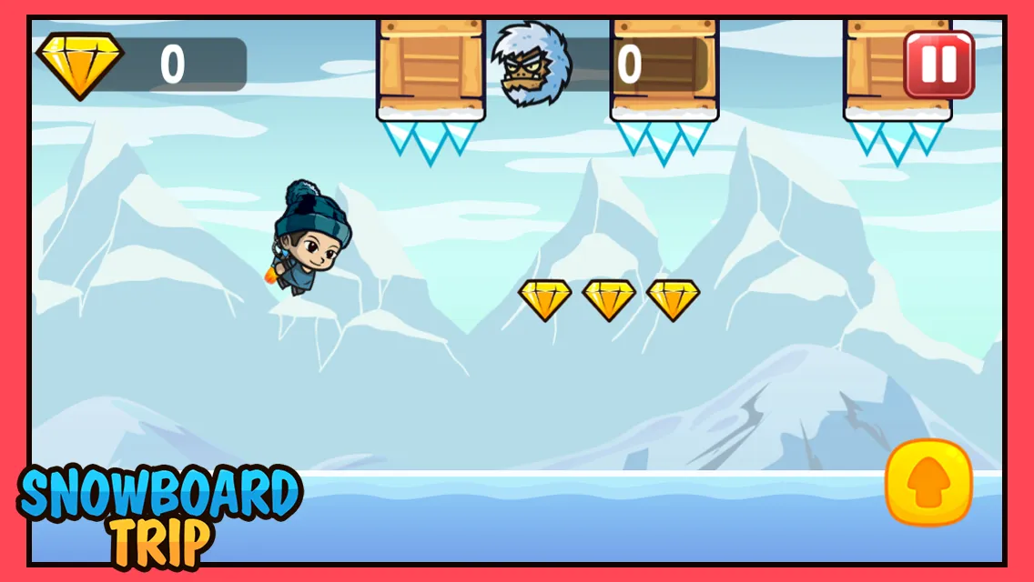 Snowboard Trip | Indus Appstore | Screenshot