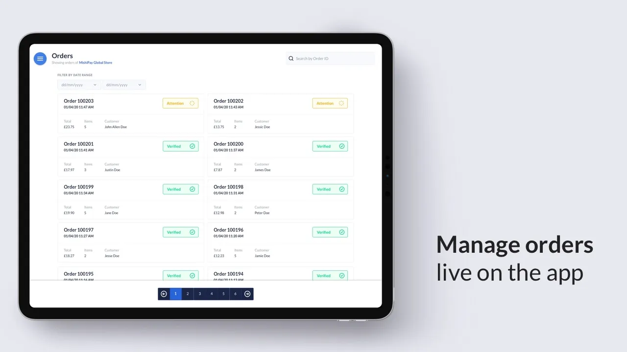 MishiPay Dashboard | Indus Appstore | Screenshot