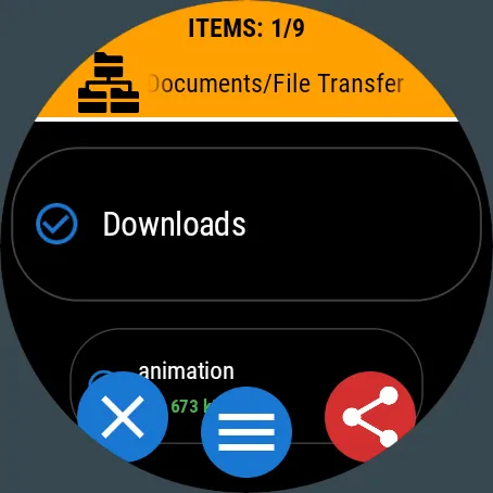 File Transfer (Wear OS) | Indus Appstore | Screenshot