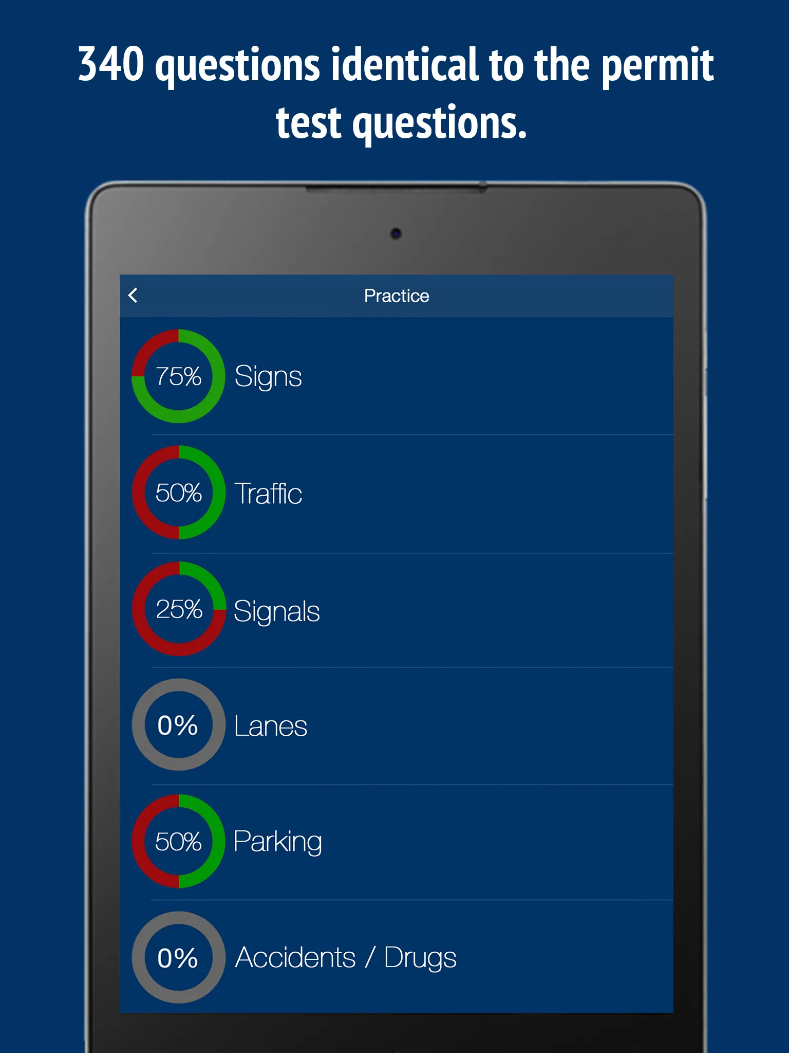 New Jersey DMV Permit Test Pre | Indus Appstore | Screenshot