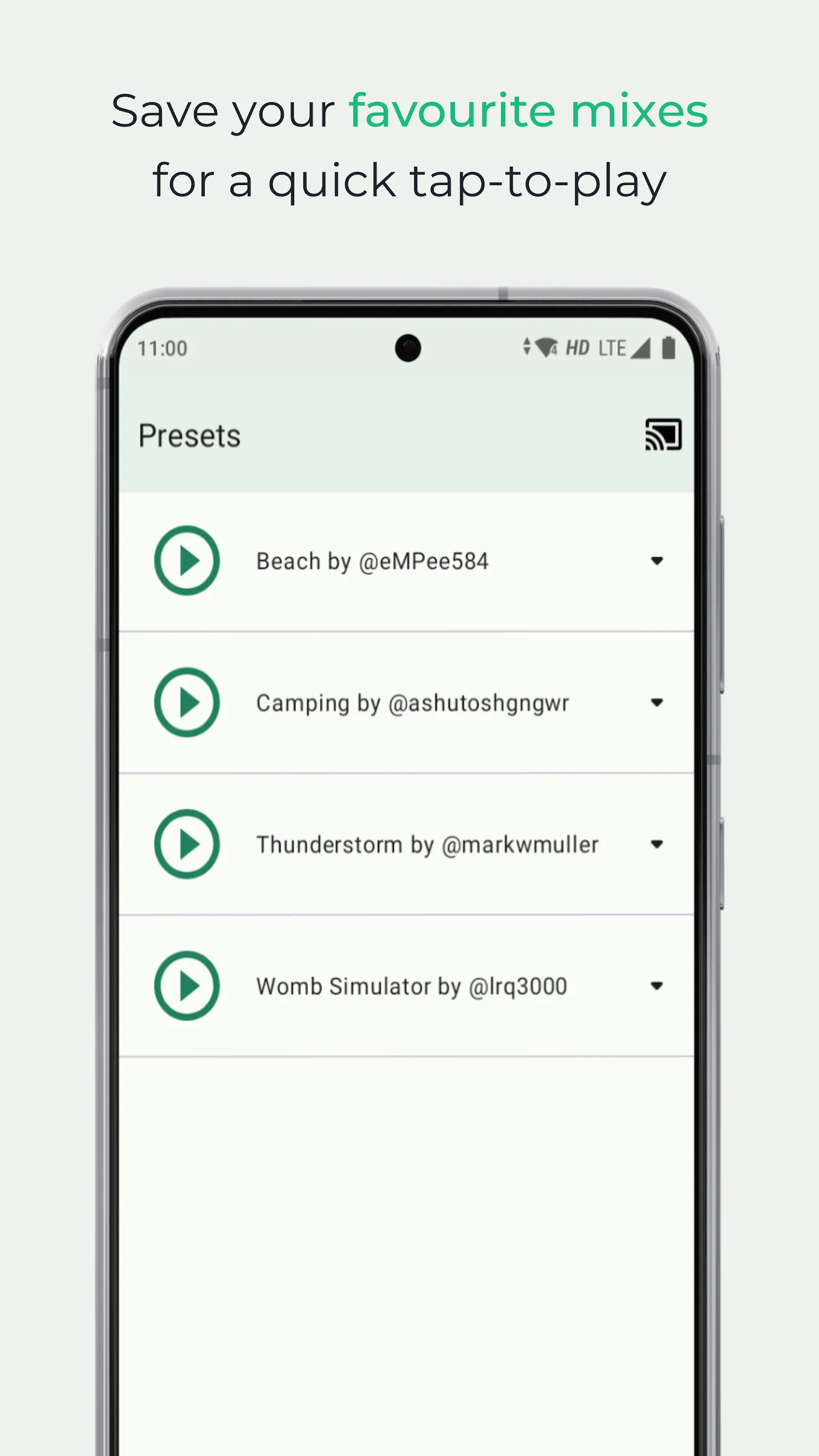 Noice: Natural calming noise | Indus Appstore | Screenshot