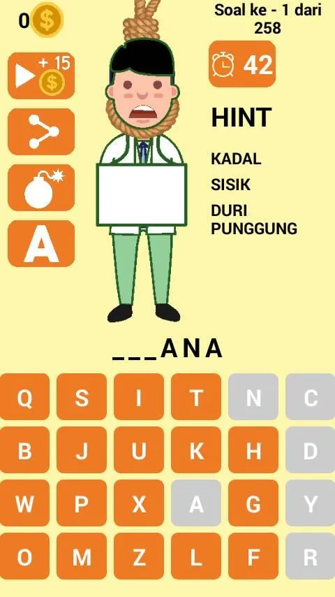 Kuis Tebak Kata Asah Otak 2023 | Indus Appstore | Screenshot