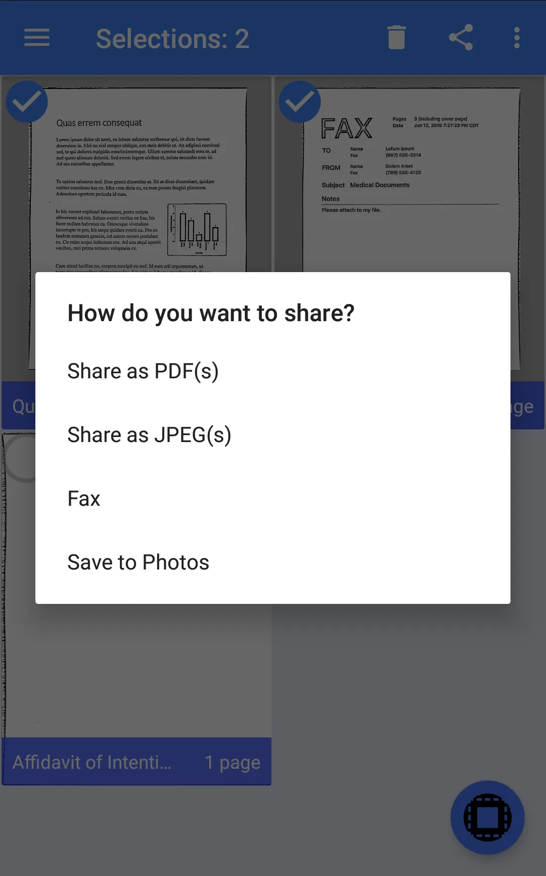 basicScanning- scan to PDF | Indus Appstore | Screenshot