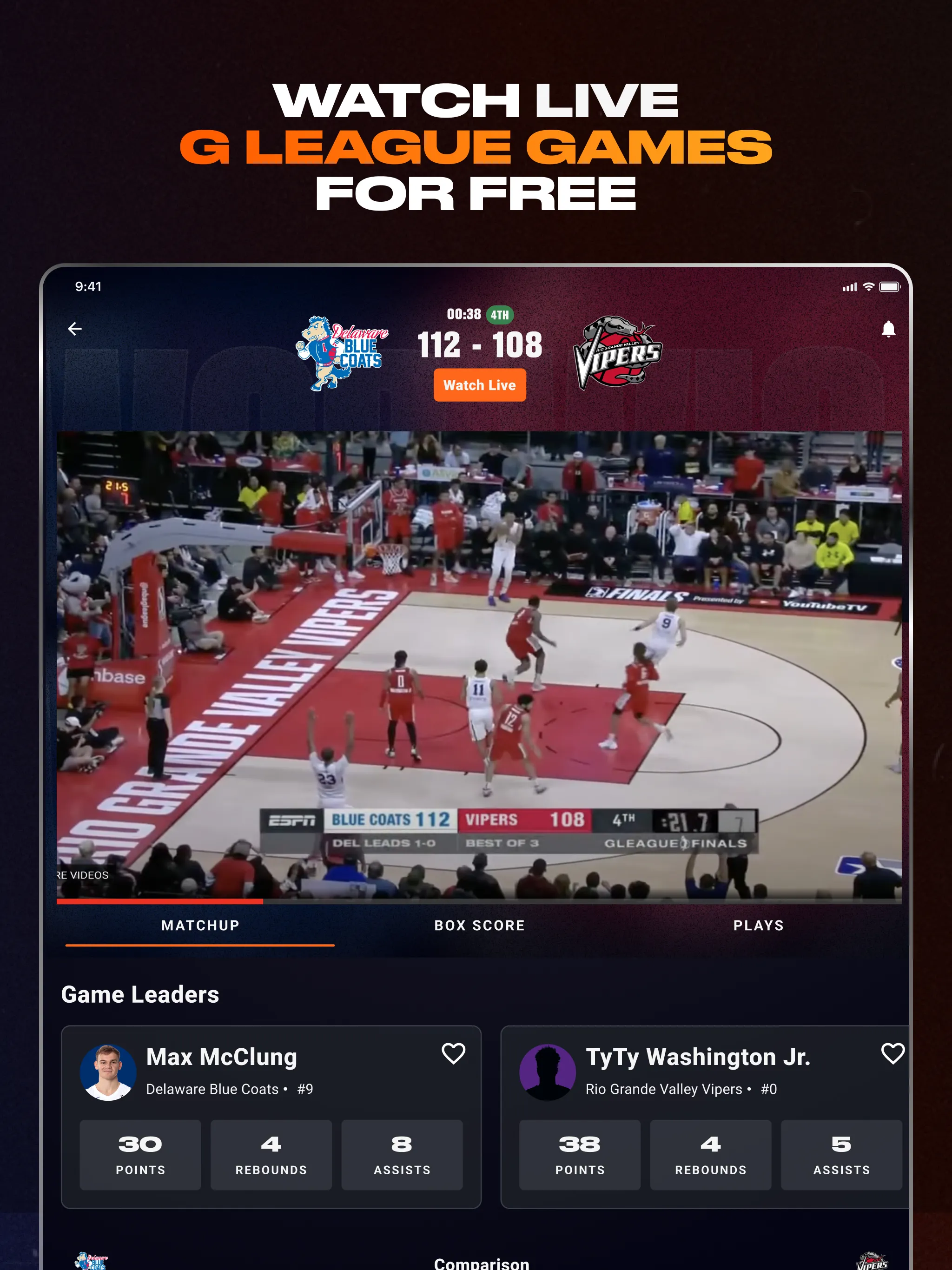 NBA G League | Indus Appstore | Screenshot