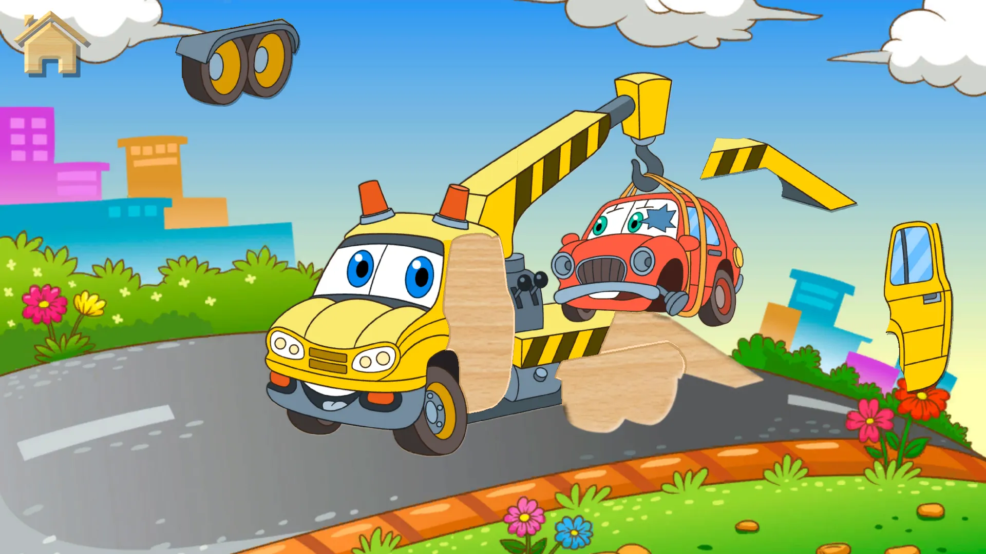 Car Puzzles for Toddlers | Indus Appstore | Screenshot