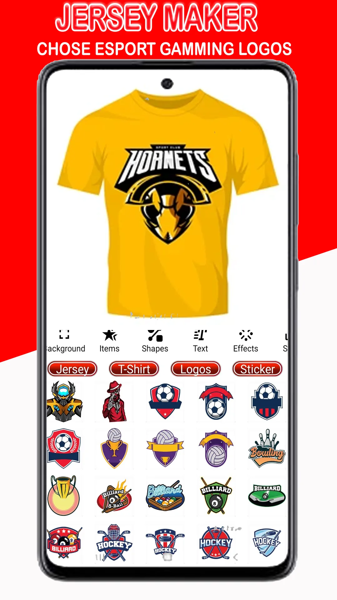 Jersey Maker Esports Gamer Art | Indus Appstore | Screenshot