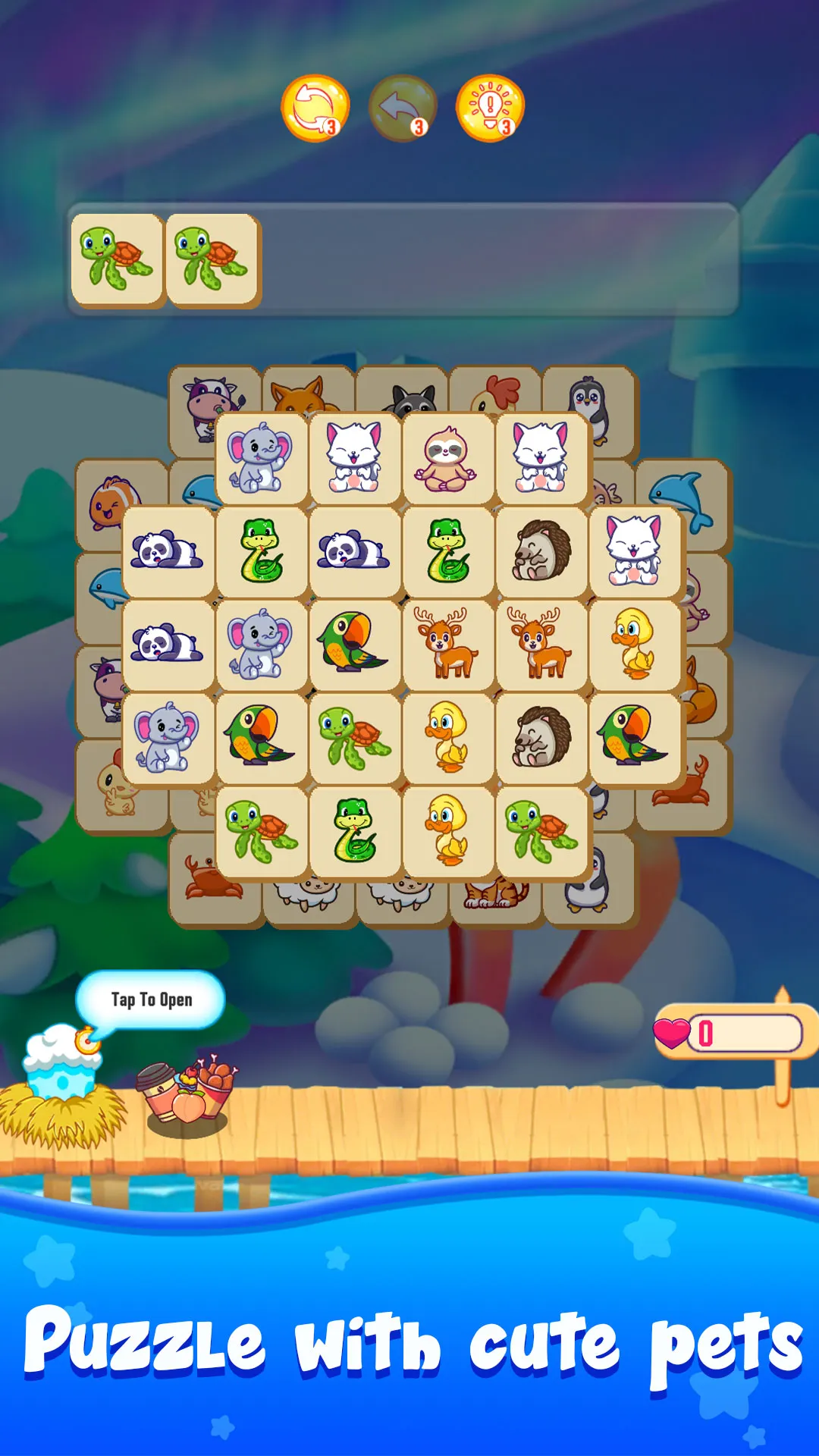 Tile Puzzle - Match Animal 3D | Indus Appstore | Screenshot