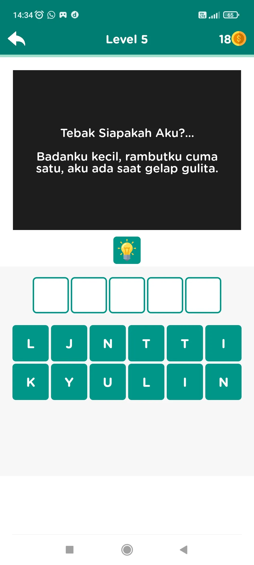 Game Tebak Siapa Aku | Indus Appstore | Screenshot