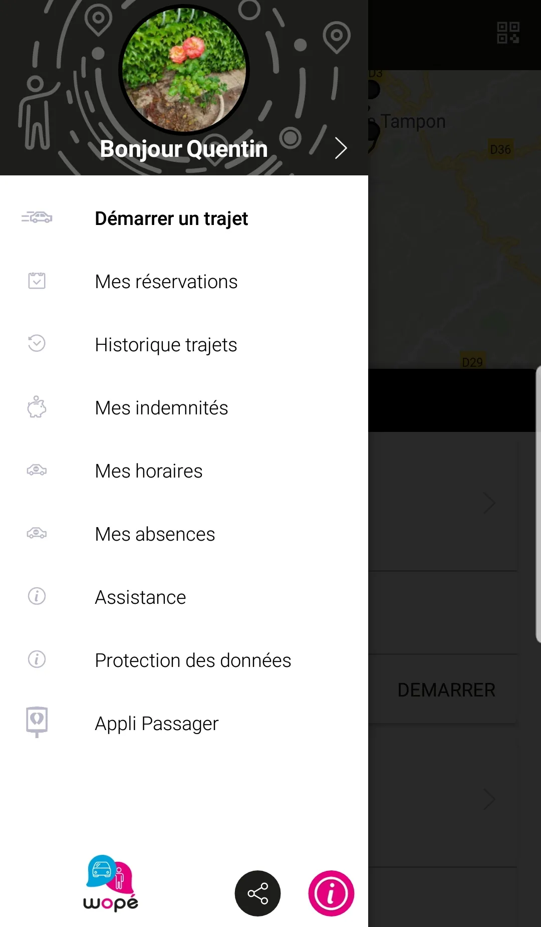 Wopé Conducteur | Indus Appstore | Screenshot