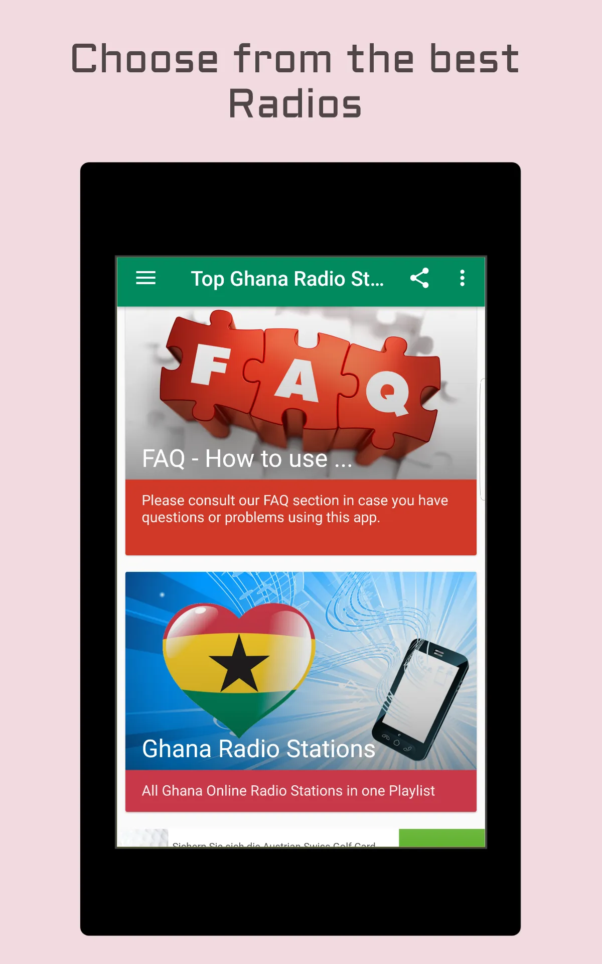 Ghana Radio Music & News | Indus Appstore | Screenshot