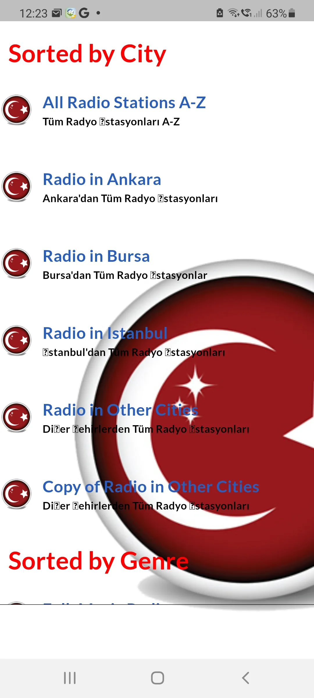 Turkish Radio Music & News | Indus Appstore | Screenshot