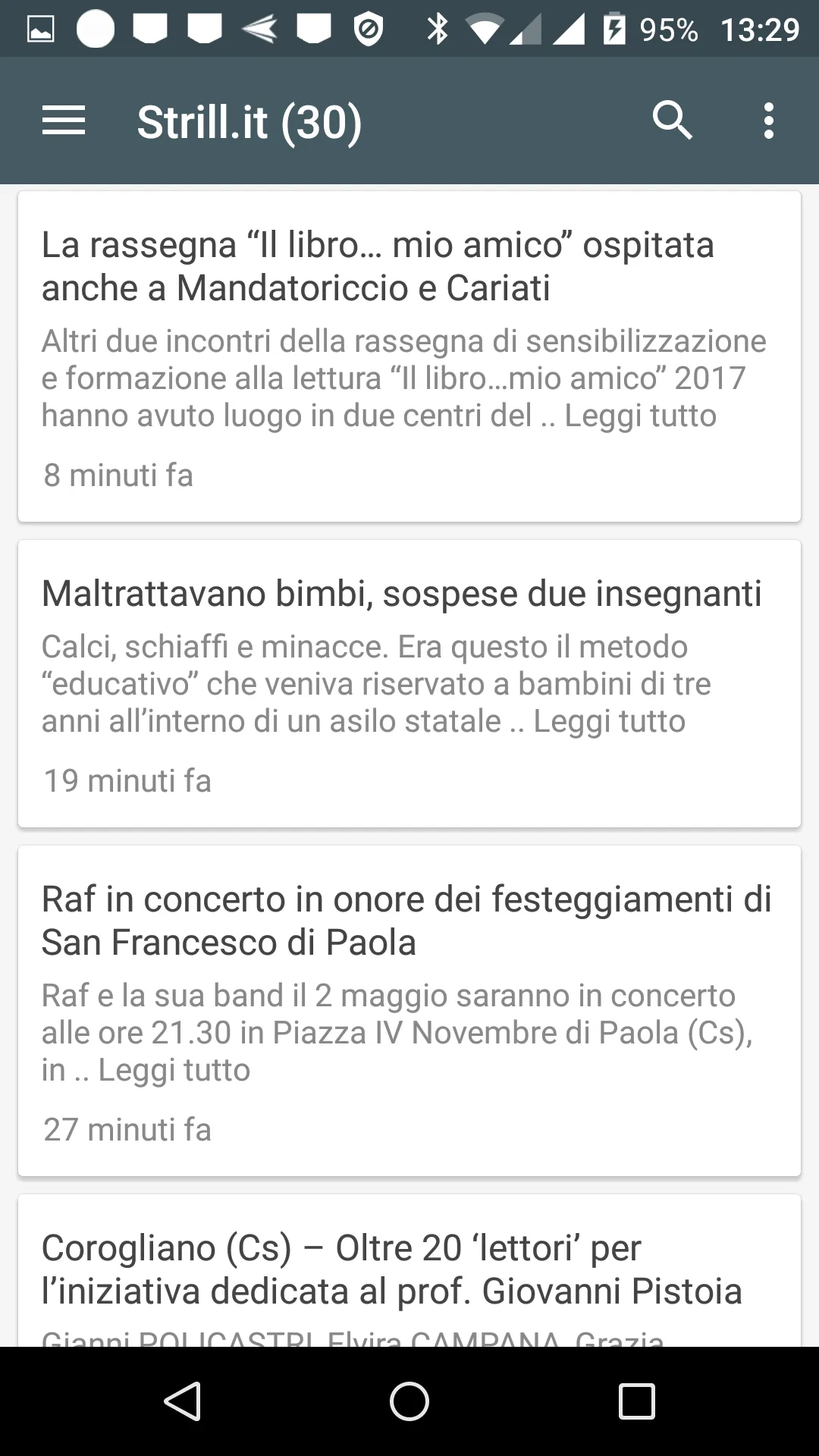 Calabria notizie locali | Indus Appstore | Screenshot