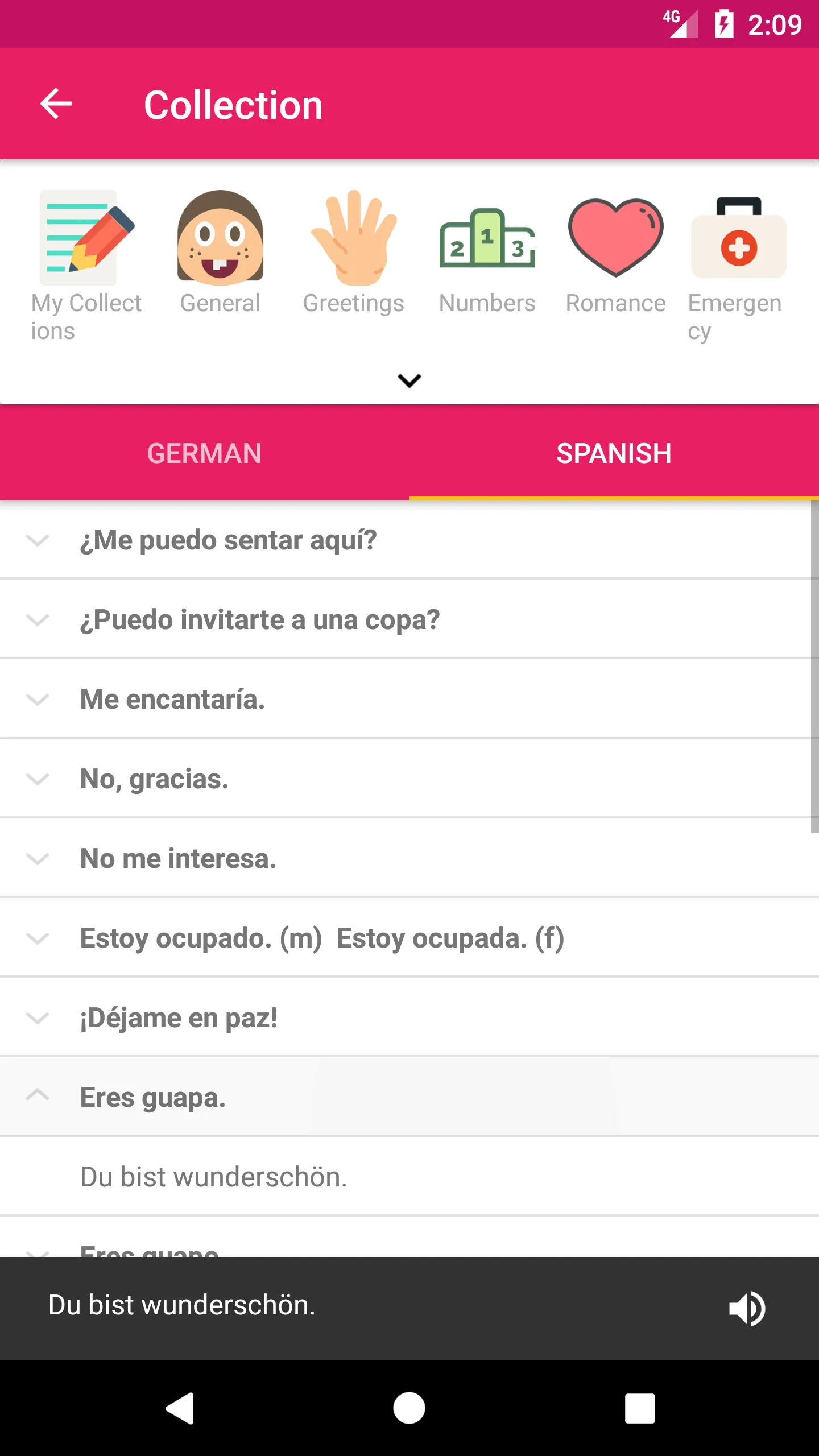 German Spanish Dictionary | Indus Appstore | Screenshot