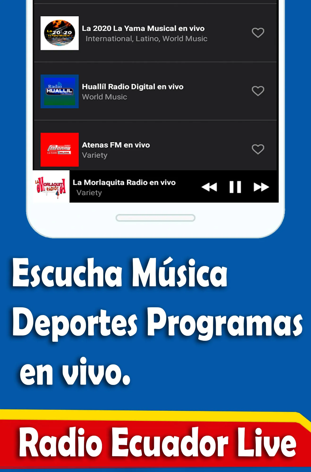 Radio Ecuador | Indus Appstore | Screenshot