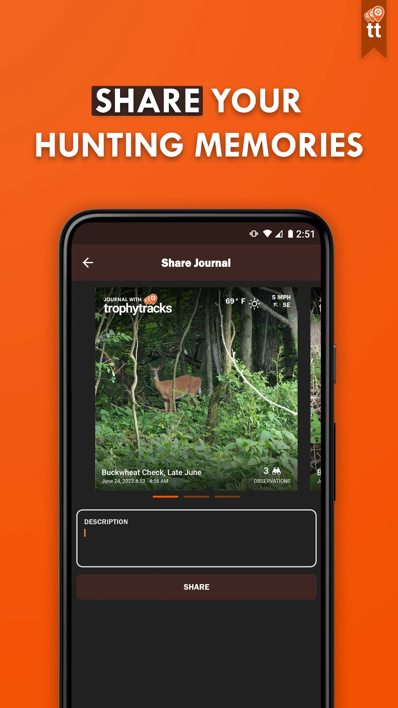 TrophyTracks: Hunter's Journal | Indus Appstore | Screenshot