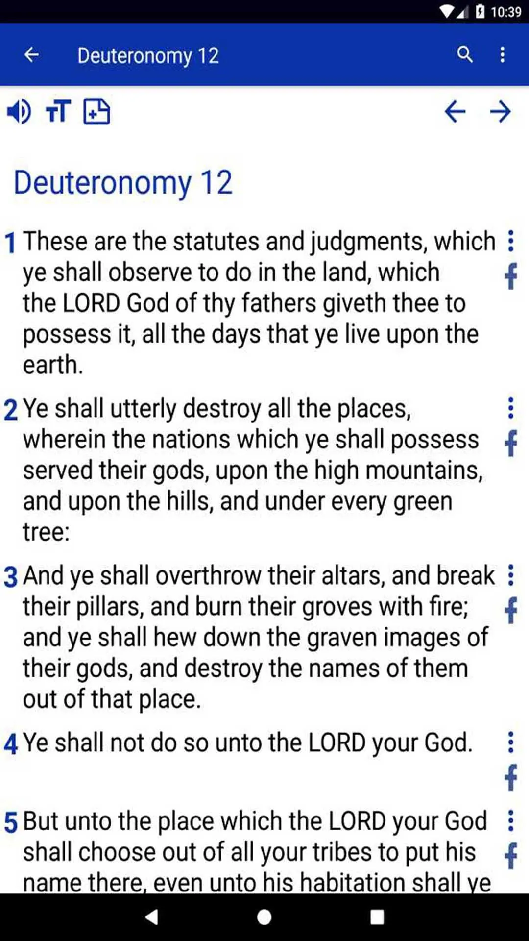 Bible KJV audio | Indus Appstore | Screenshot