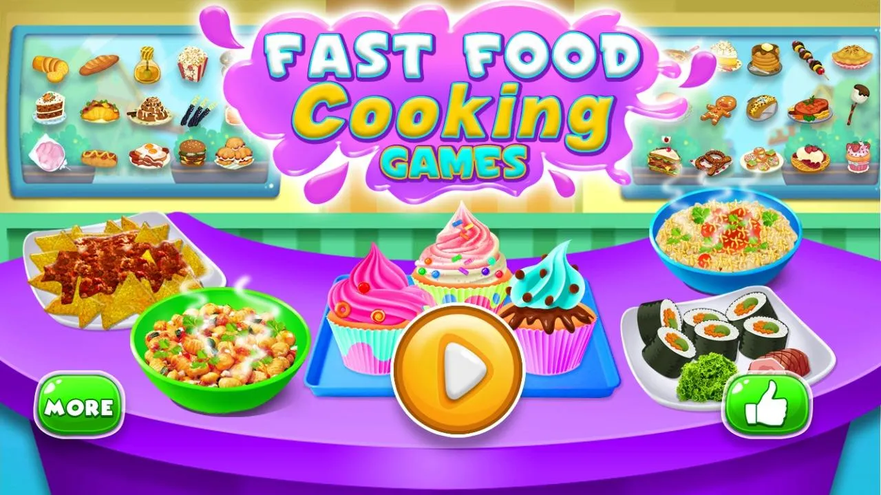 Fast Food Cooking Games | Indus Appstore | Screenshot