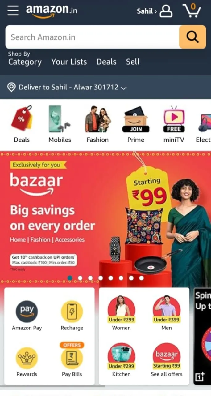 OneShops- All in One Shopping | Indus Appstore | Screenshot