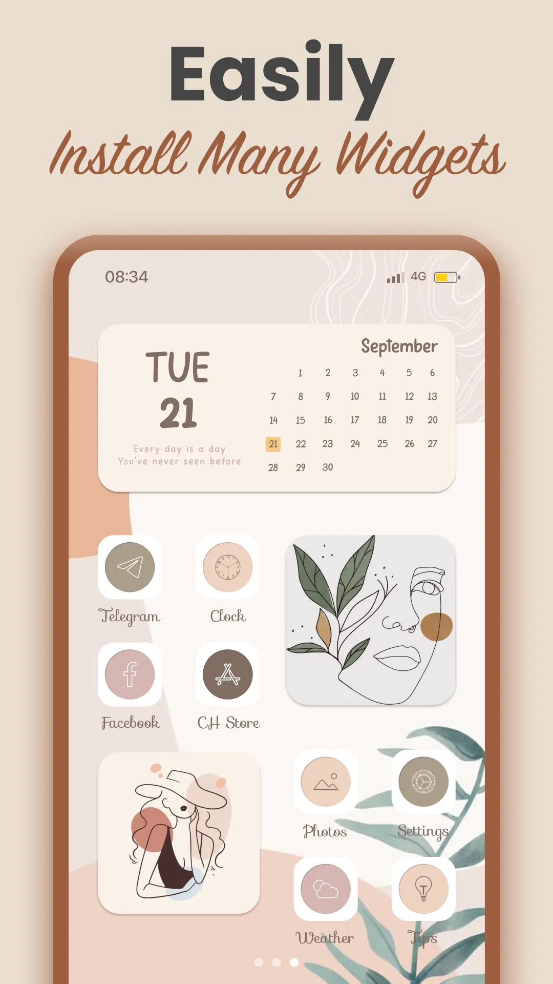 Widget 2024: Aesthetic Widgets | Indus Appstore | Screenshot