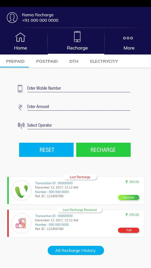 Rama Recharge | Indus Appstore | Screenshot