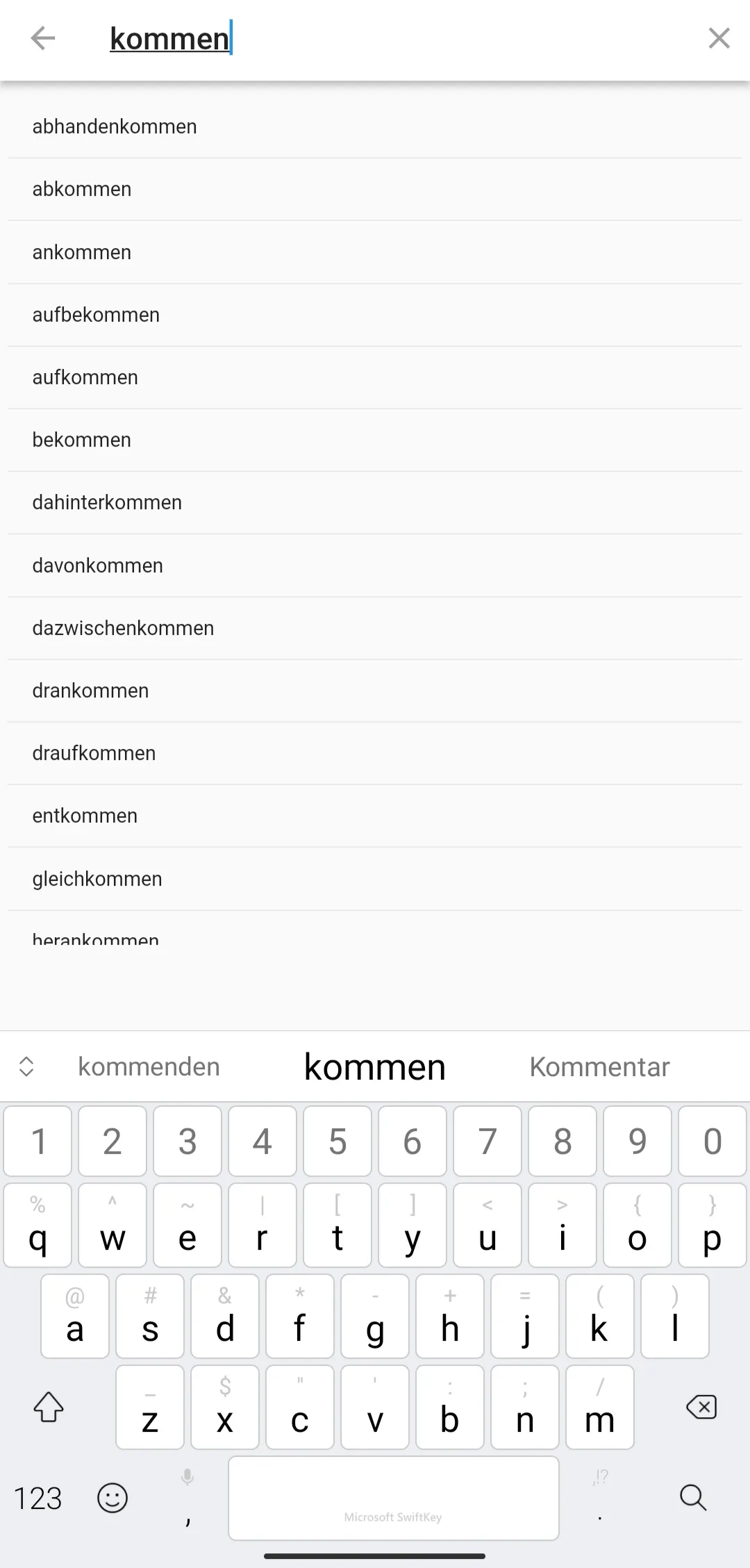 Deutsche Verben im Satz | Indus Appstore | Screenshot