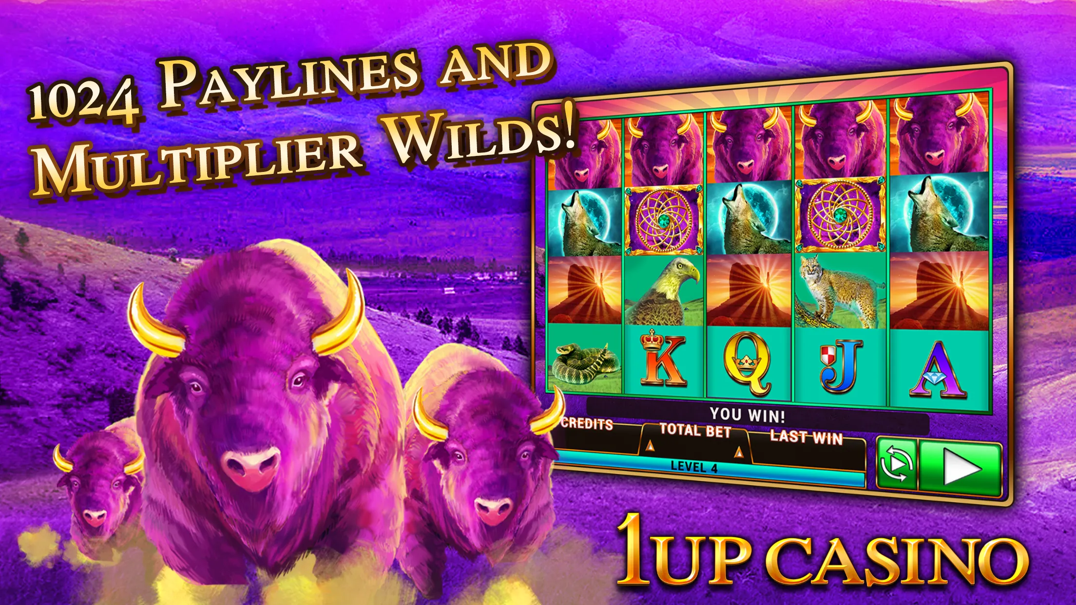 1Up Casino Slot Machines | Indus Appstore | Screenshot