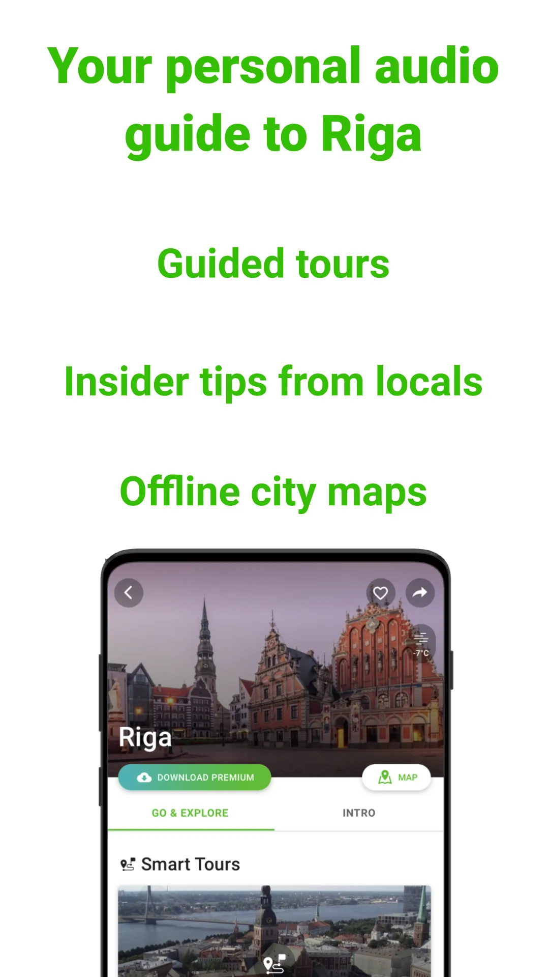 Riga Audio Guide by SmartGuide | Indus Appstore | Screenshot