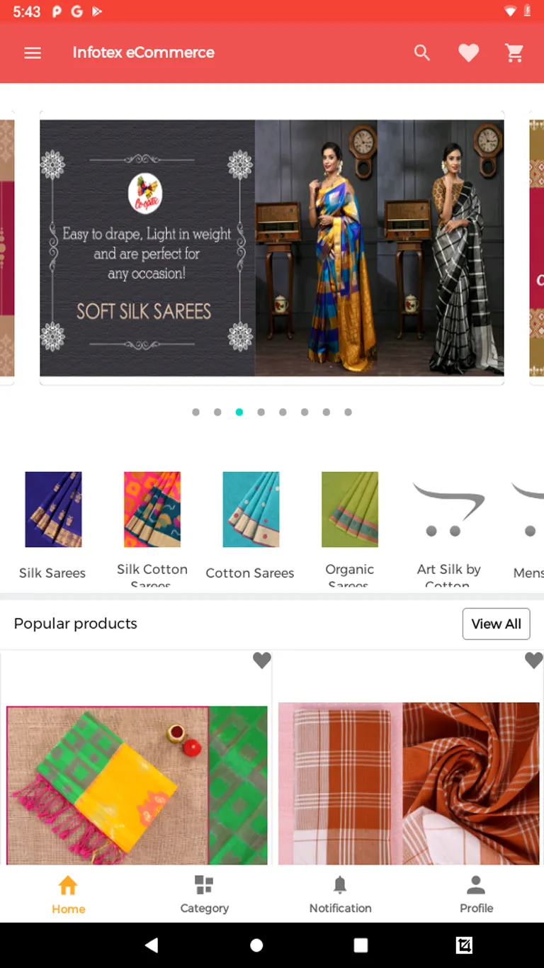 Co-optex Online Shopping App | Indus Appstore | Screenshot