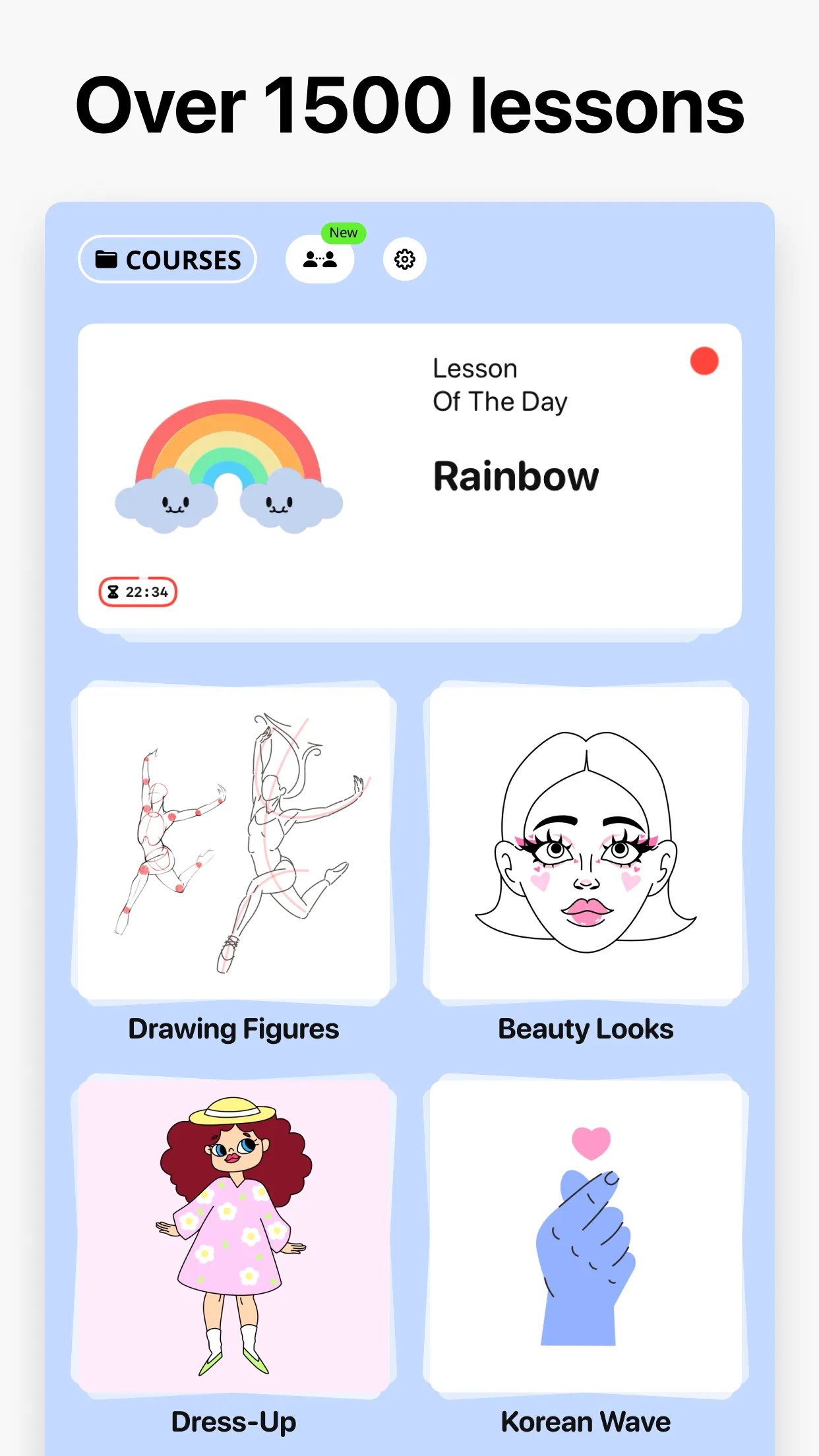 Learn how to draw - ArtWorkout | Indus Appstore | Screenshot