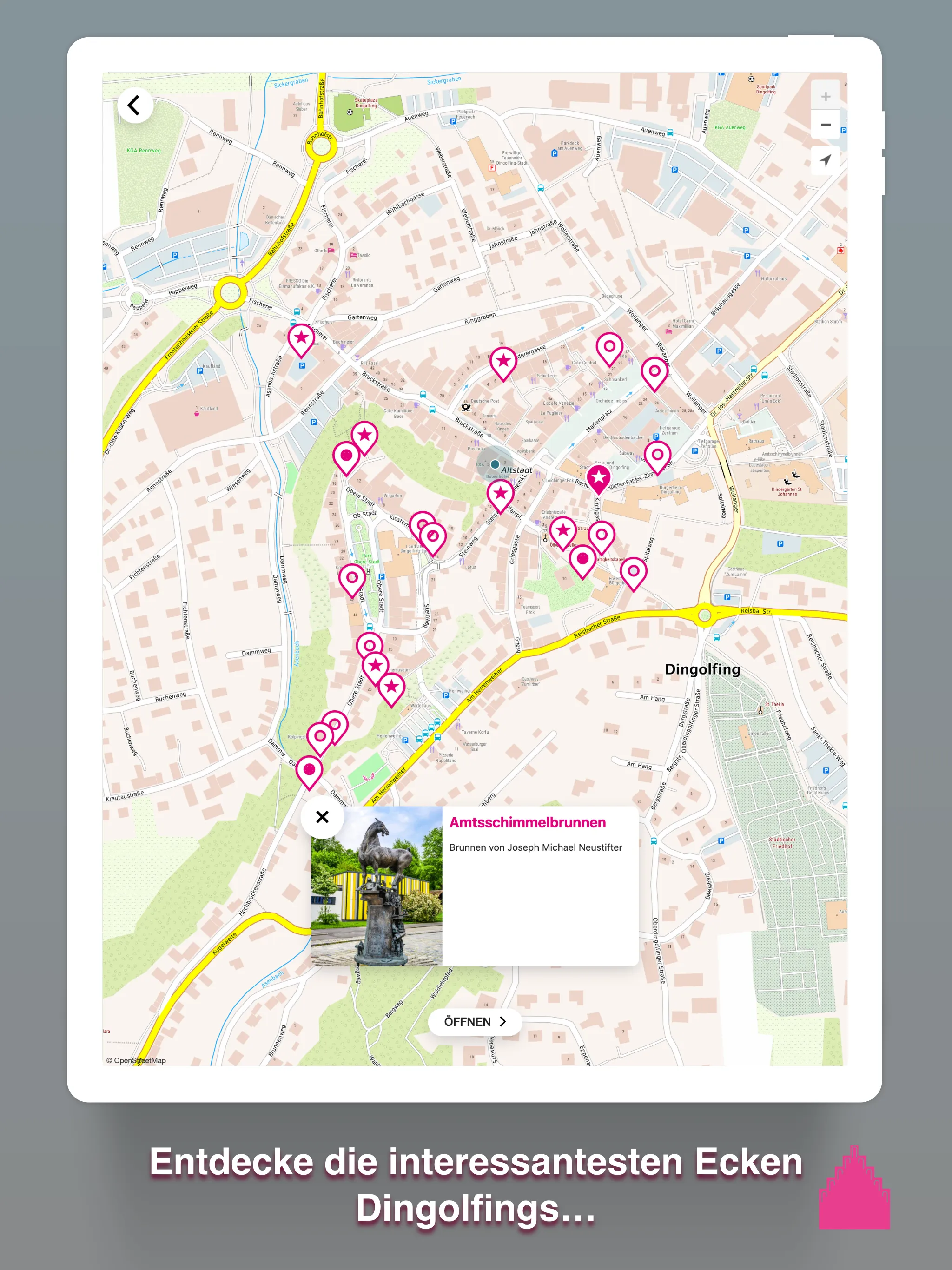 Dingolfing entdecken | Indus Appstore | Screenshot