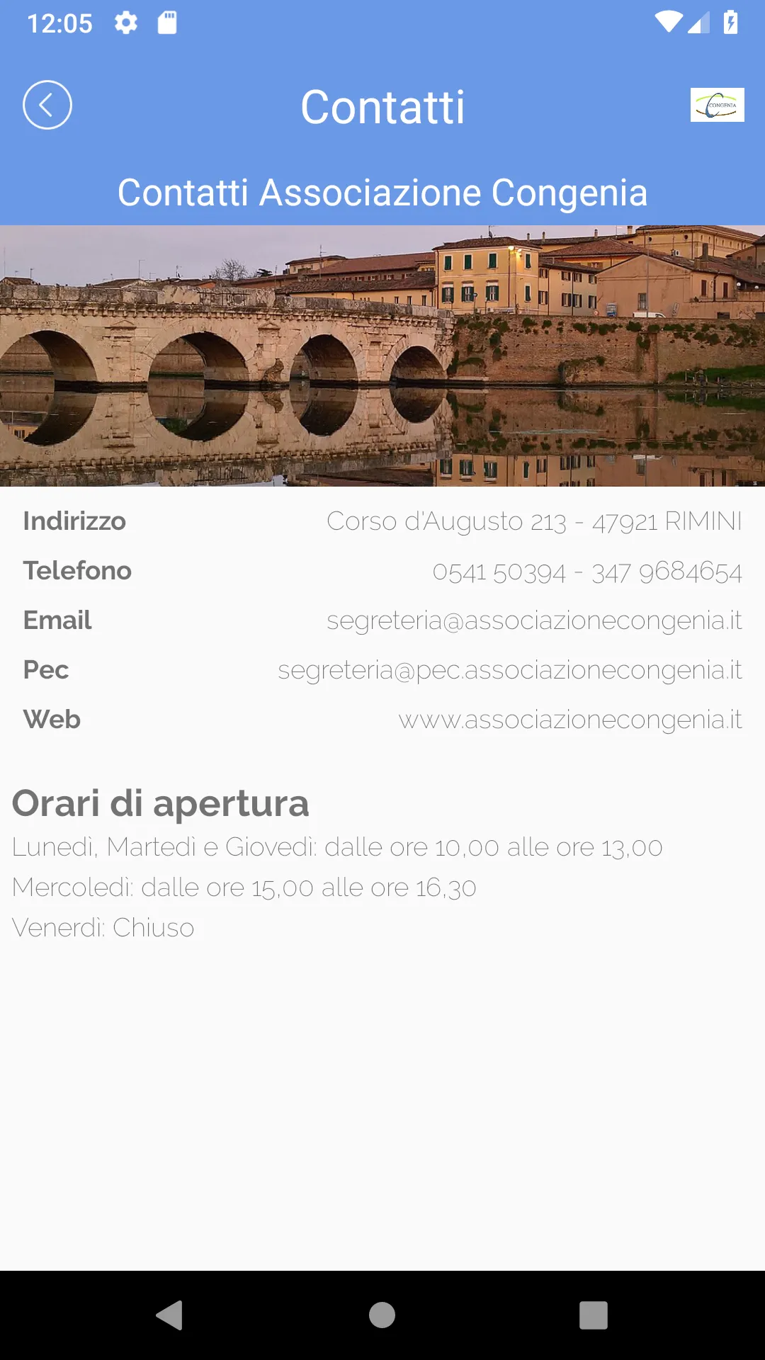 Associazione Congenia | Indus Appstore | Screenshot