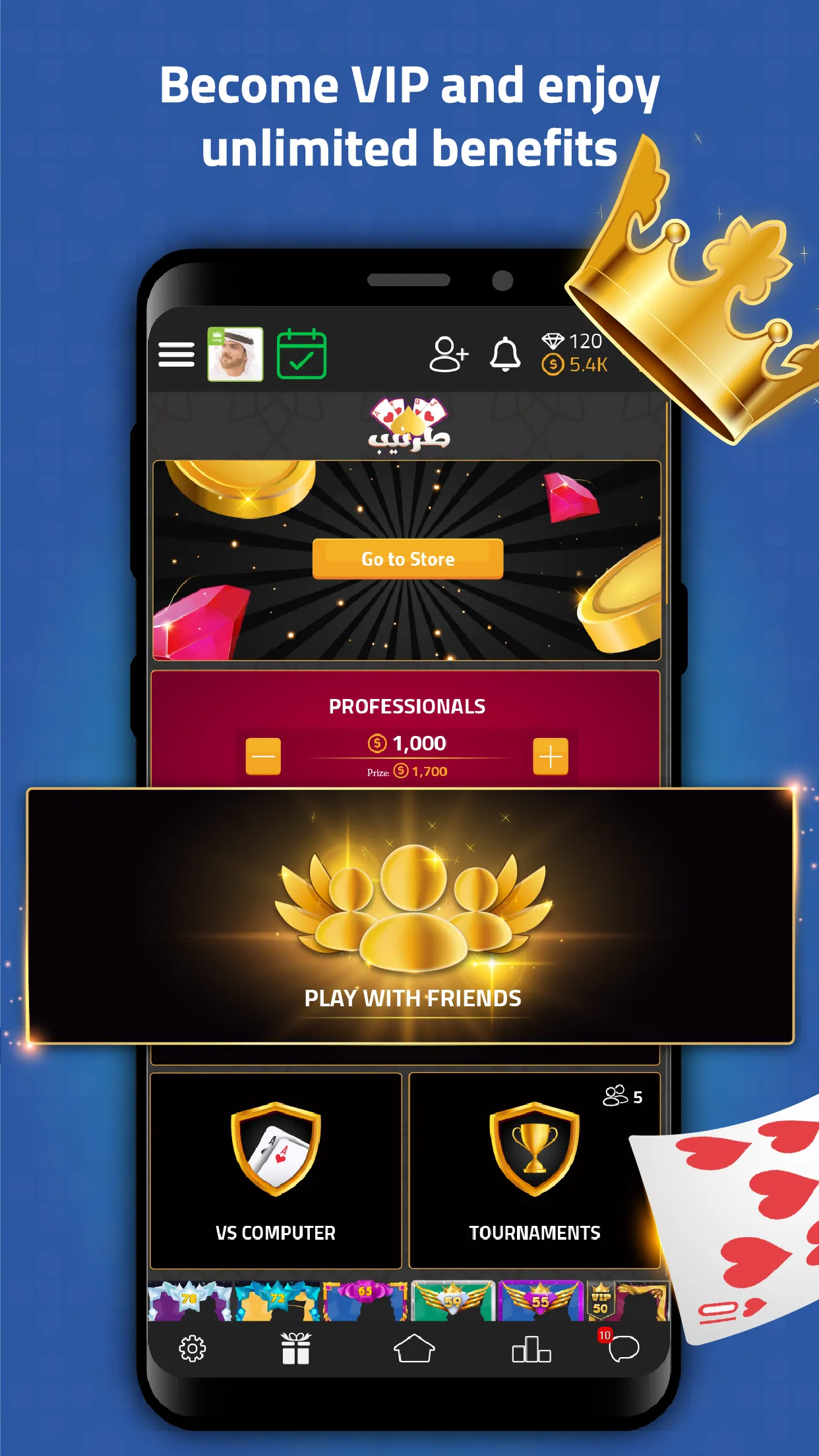 VIP Jalsat: Online Card Games | Indus Appstore | Screenshot